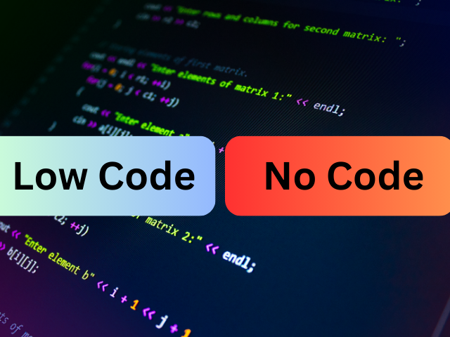 การพัฒนาแอพพลิเคชันแบบ Low Code / No Code